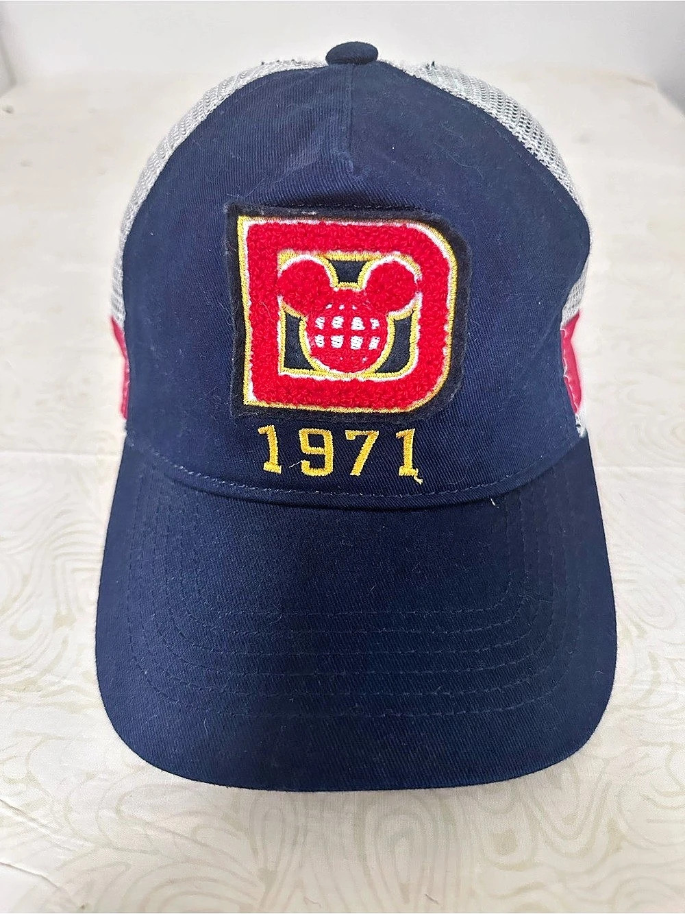 Vintage Disney Parks 1971 Mickey Mouse Cap Mickey Mouse Cap Blue